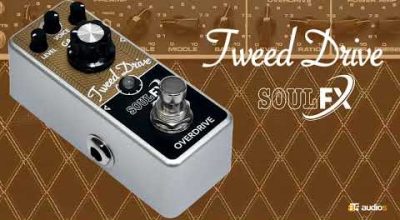 Tweed Drive - Overdrive clássico com o timbre da Califórnia