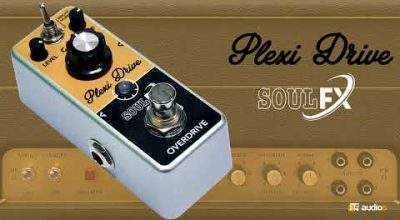 Plexi Drive - Estilo clássico britânico ao seus pés